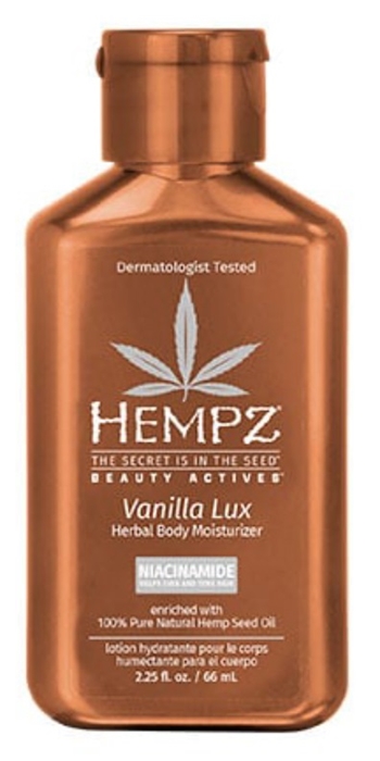 VANILLA LUX MOISTURIZER - MIni - Hempz Skin Care By Supre